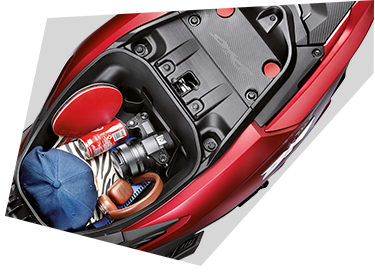 Planet Honda - Dio BS6 Underseat_storage