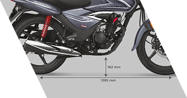 Planet Honda - Shine BS6 More_ground_clearance_&wheelbase